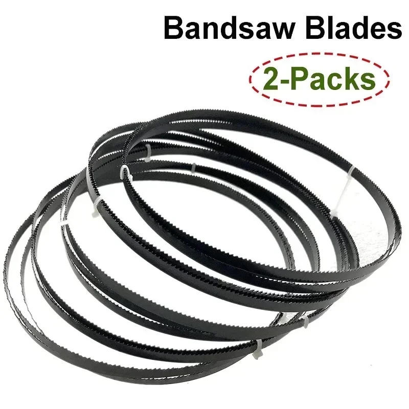 2pcs Wood Band Saw Blades 1400 Bandsaw Blades for Cutting Woodworking 1400mm 55" 6.35mm 1/4" 6 10 14 24 TPI
2pcs Wood Band Saw Blades 1400 Bandsaw Blades for Cutting Woodworking 1400mm 55" 6.35mm 1/4" 6 10 14 24 TPI
