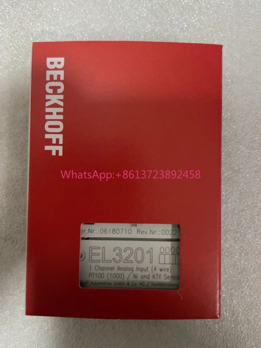 Beckhoff module EL3201 high quality
Beckhoff module EL3201 high quality