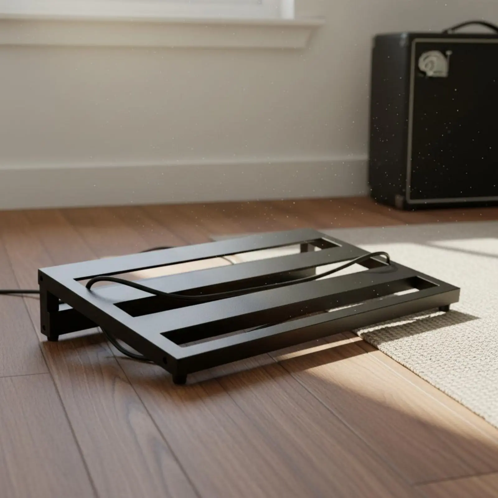 Guitar Pedal Board with Bag Portable Aluminum Pedalboard Guitar Effects Board Long-Lasting Music Gear Sturdy for Stage
Guitar Pedal Board with Bag Portable Aluminum Pedalboard Guitar Effects Board Long-Lasting Music Gear Sturdy for Stage