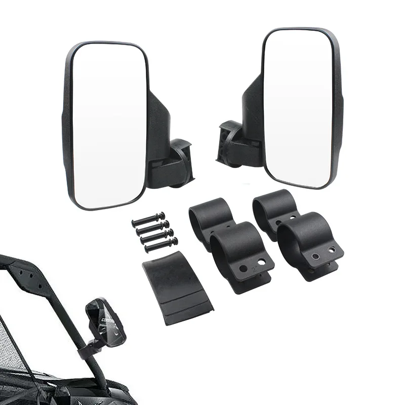 Motorcycle modified rearview mirror, ATV vehicle off-road and beach vehicle universal large field of view rearview mirror.
Motorcycle modified rearview mirror, ATV vehicle off-road and beach vehicle universal large field of view rearview mirror.
