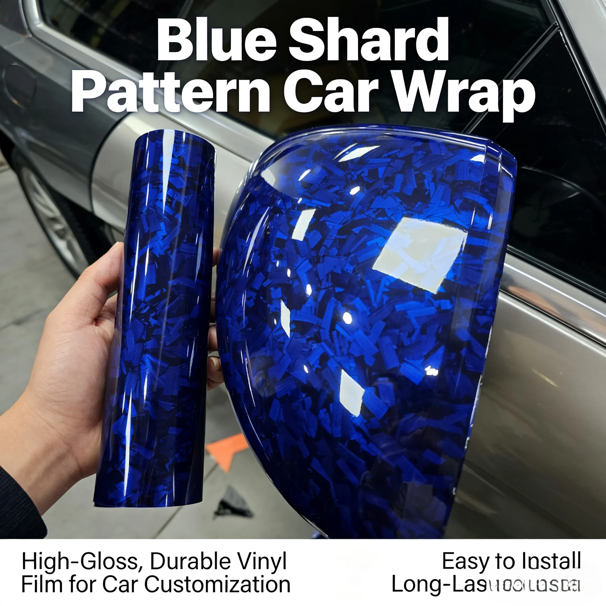 Wrapping Vinyl for Motorcycle High Gloss Forged Flower Carbon Blue Stickers on Motorcycle Vinyls Car Sticker Vinyl Motorcycles
Wrapping Vinyl for Motorcycle High Gloss Forged Flower Carbon Blue Stickers on Motorcycle Vinyls Car Sticker Vinyl Motorcycles