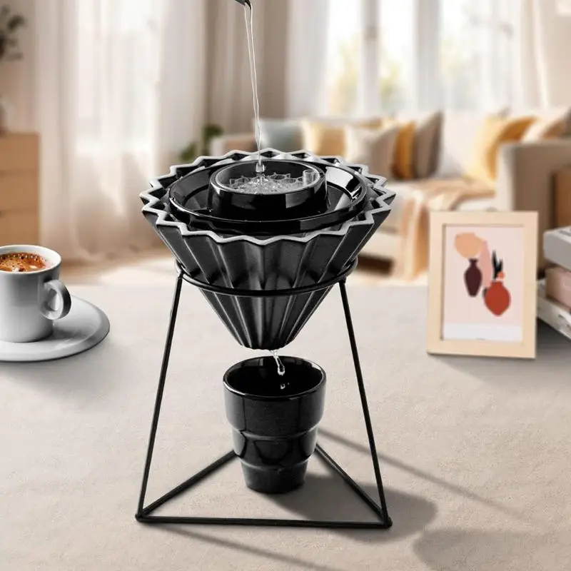 Pour Over Coffee Drip Tool Coffee Pourover Drip Accessories Heatproof Even Brewing Cone Filter Supplies For Women Youth Teens
Pour Over Coffee Drip Tool Coffee Pourover Drip Accessories Heatproof Even Brewing Cone Filter Supplies For Women Youth Teens