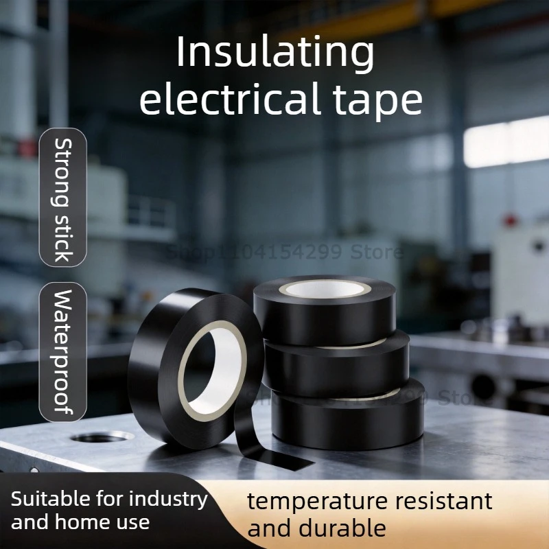 Cable Tape Black Adhesive Tape Electrical Wire Insulating Tapes Eat Shrink High-Temp Insulating Adhesive for Industrial Home
Cable Tape Black Adhesive Tape Electrical Wire Insulating Tapes Eat Shrink High-Temp Insulating Adhesive for Industrial Home