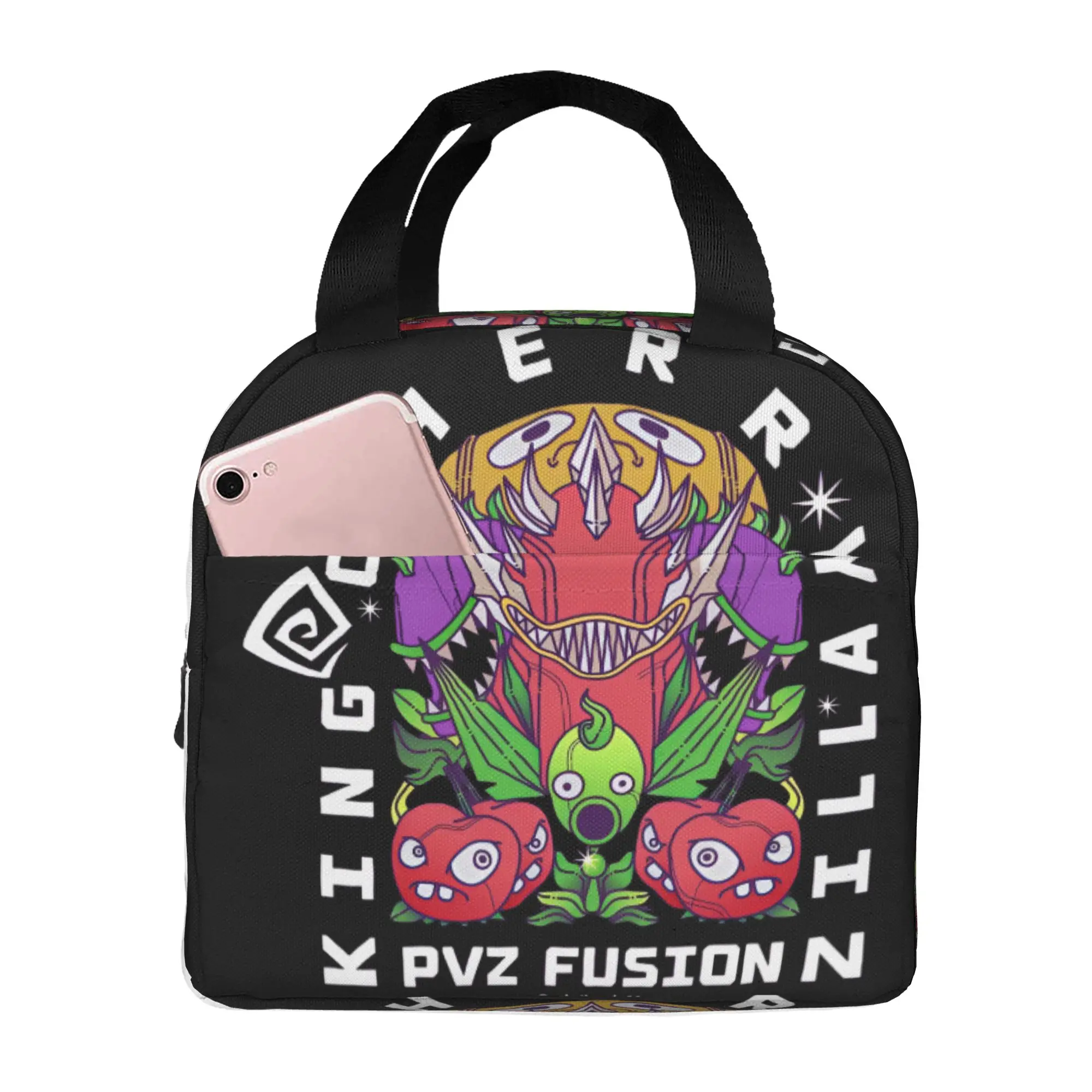 Custom Plants Gaming Zombies Portable Lunch Box for Waterproof Video Game Thermal Cooler Food Insulated Lunch Bag School Student
Custom Plants Gaming Zombies Portable Lunch Box for Waterproof Video Game Thermal Cooler Food Insulated Lunch Bag School Student