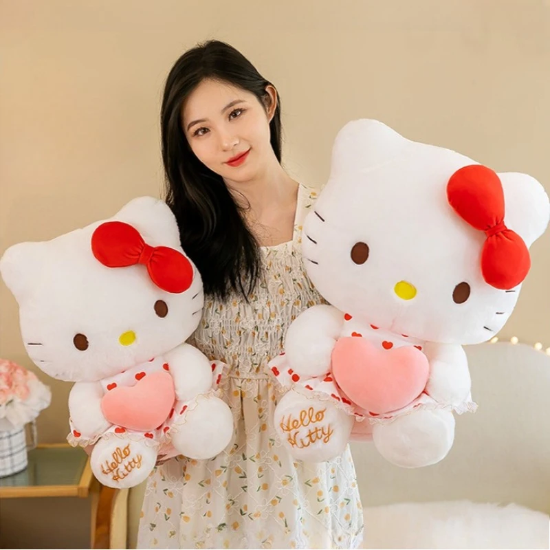 40/50-7560CM Sanrio Plushies Big Size Bow Hello Kitty Peluche Pillow Cartoon Anime Plush Kawaii Ornament Stuffed Doll Toy Gifts
40/50-7560CM Sanrio Plushies Big Size Bow Hello Kitty Peluche Pillow Cartoon Anime Plush Kawaii Ornament Stuffed Doll Toy Gifts
