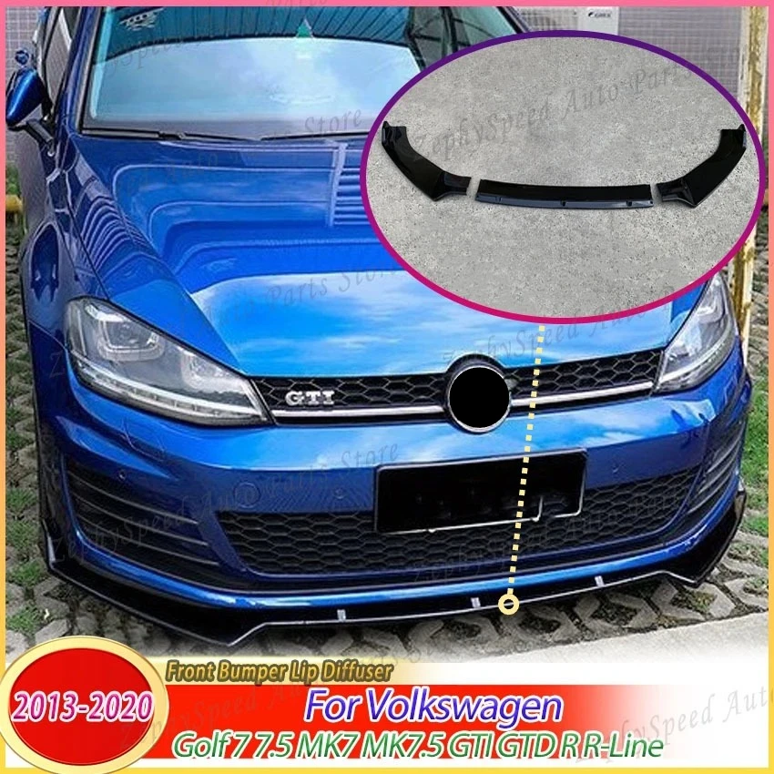 Диффузор-спойлер для переднего бампера Volkswagen Golf 7 7.5 MK7 MK7.5 GTI GTD R R-Line 2013-2020 в стиле Maxton, комплект обвеса
Диффузор-спойлер для переднего бампера Volkswagen Golf 7 7.5 MK7 MK7.5 GTI GTD R R-Line 2013-2020 в стиле Maxton, комплект обвеса