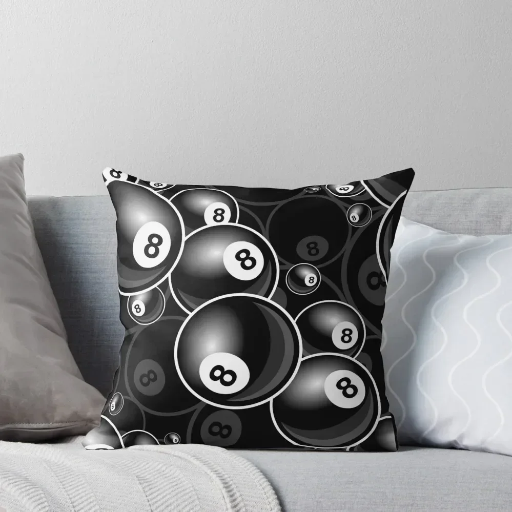 Billiards Black 8 Ball 8-Ball black and white Throw Pillow Decorative Cushion Cover sleeping pillows pillow
Billiards Black 8 Ball 8-Ball black and white Throw Pillow Decorative Cushion Cover sleeping pillows pillow