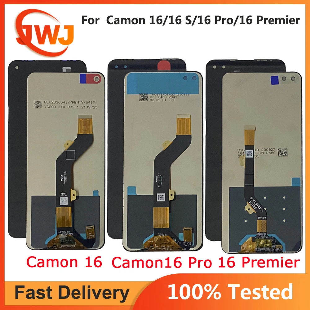 ЖК-дисплей для Tecno Camon 16 Pro CE8 с сенсорным экраном в сборе, дигитайзер, сменный ЖК-дисплей Camon16 CE7 Camon 16 Premier CE9 LCD
ЖК-дисплей для Tecno Camon 16 Pro CE8 с сенсорным экраном в сборе, дигитайзер, сменный ЖК-дисплей Camon16 CE7 Camon 16 Premier CE9 LCD