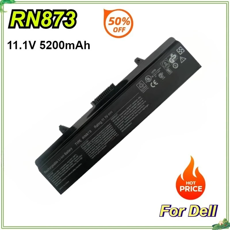RN873 K450N 0CR693 Laptop Battery for Dell Inspiron 1526 1525 1440 1545 1546n 1440 1750 15 PP29L Vostro 500 0F972N 11.1V 5200mAh
RN873 K450N 0CR693 Laptop Battery for Dell Inspiron 1526 1525 1440 1545 1546n 1440 1750 15 PP29L Vostro 500 0F972N 11.1V 5200mAh