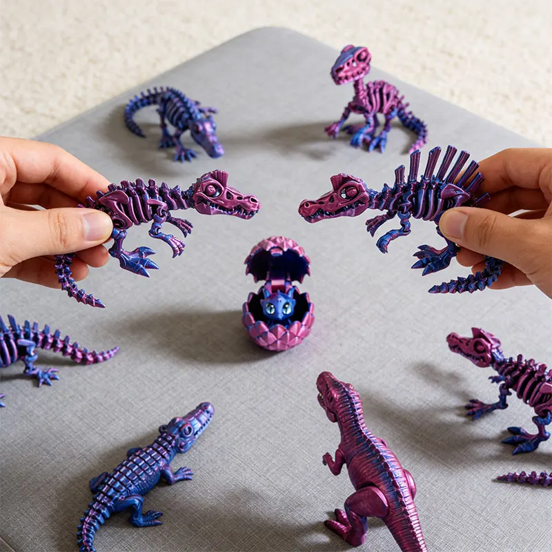 Реалистичные подвижные фигурки динозавров - 3D-печатные модели животных с подвижными суставами, крутой декор для офисного стола и детской комнаты
Реалистичные подвижные фигурки динозавров - 3D-печатные модели животных с подвижными суставами, крутой декор для офисного стола и детской комнаты