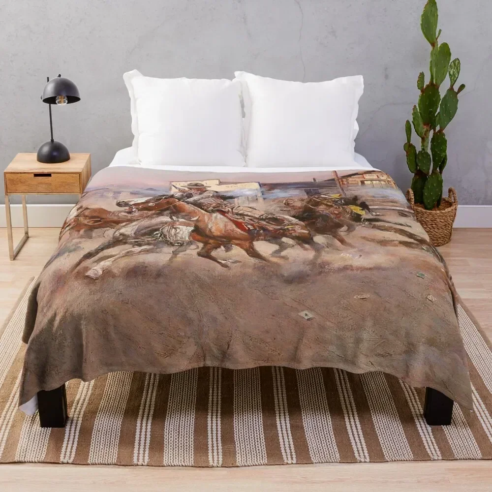“Smoke of a ‘45” by Charles M Russell Throw Blanket Decorative Throw Flannels Blankets
“Smoke of a ‘45” by Charles M Russell Throw Blanket Decorative Throw Flannels Blankets
