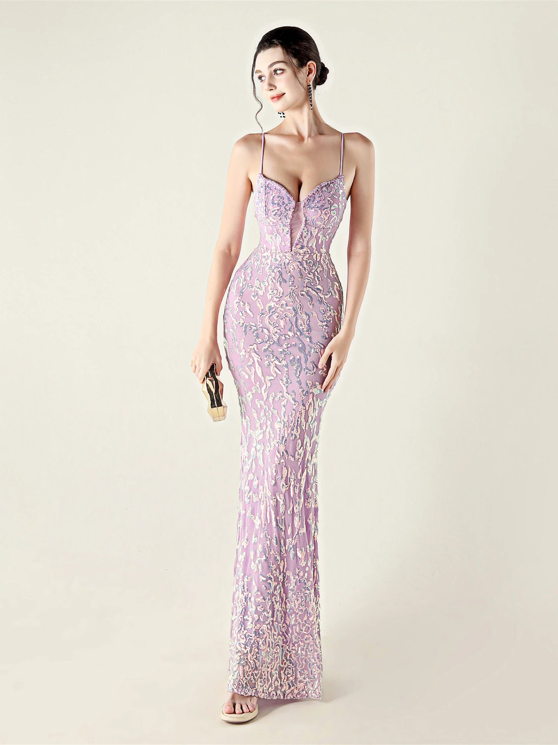 Elegant Long Evening Gown Women's Sexy Strapless Fish Tail Dress Host High-End Sensation Formal Wear Suitable for Various Occ...
Elegant Long Evening Gown Women's Sexy Strapless Fish Tail Dress Host High-End Sensation Formal Wear Suitable for Various Occ...