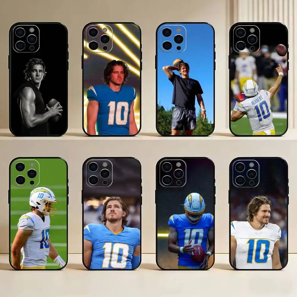J-Justin H-Herbert -Quarterback-Rugby Phone Case For IPhone 17, 16,15,14,13,12,11 Plus,Pro Max, Others Soft Black Cover
J-Justin H-Herbert -Quarterback-Rugby Phone Case For IPhone 17, 16,15,14,13,12,11 Plus,Pro Max, Others Soft Black Cover