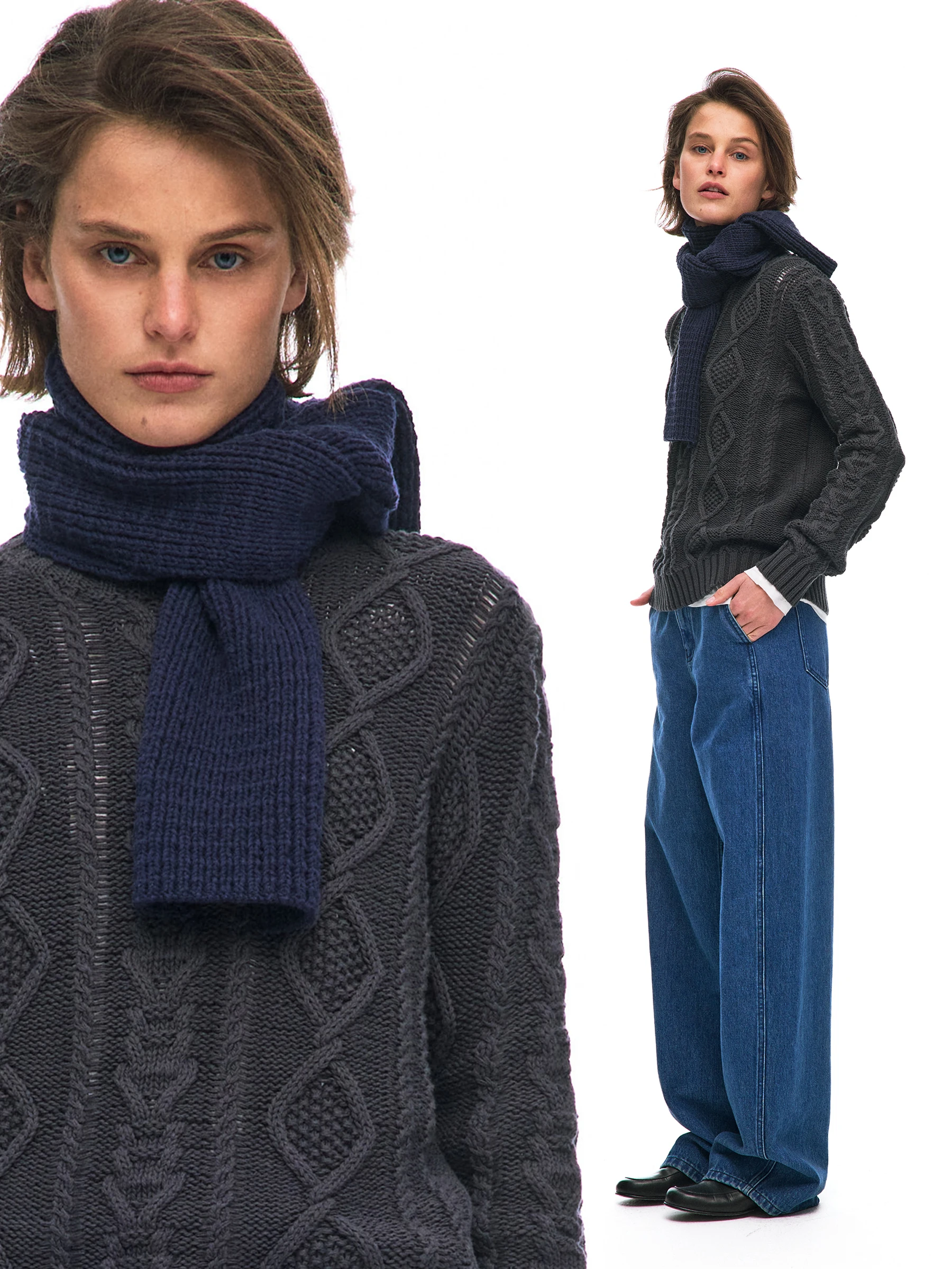 100% Cotton Soft Skin-friendly Versatile Knitted Pattern Scarf Youth Casual Sport Warm Long Rectangle Shape for Men And Women
100% Cotton Soft Skin-friendly Versatile Knitted Pattern Scarf Youth Casual Sport Warm Long Rectangle Shape for Men And Women