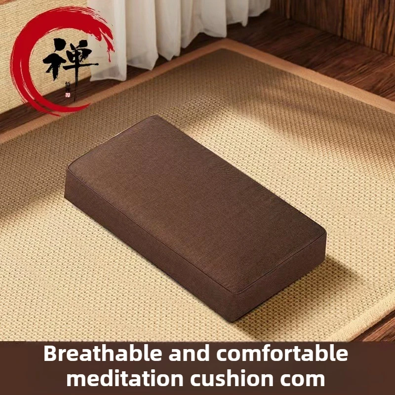 Подушка для медитации кокосовой койры Zafu 45x23 см, подушка для пола с жесткой поддержкой для йоги, буддийская молитва Дзен, съемный чехол для дома
Подушка для медитации кокосовой койры Zafu 45x23 см, подушка для пола с жесткой поддержкой для йоги, буддийская молитва Дзен, съемный чехол для дома