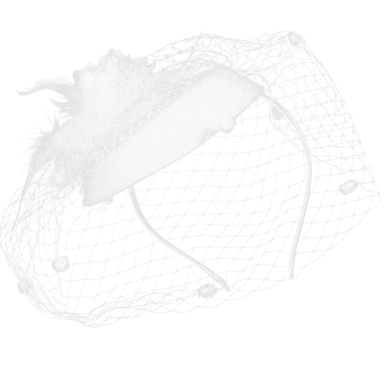 Wedding Fascinator Headpiece Vintage Veil Plume Hair Clip Small Hat Elegant Headband for Bridal Party Fascinator Headband
Wedding Fascinator Headpiece Vintage Veil Plume Hair Clip Small Hat Elegant Headband for Bridal Party Fascinator Headband