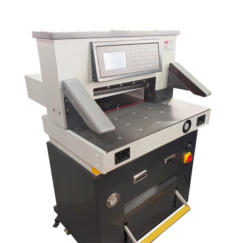 In-stock Paper Cutter Electric Heavy-duty Cutting Machine Variable Frequency Hydraulic Paper Cutting Machine
In-stock Paper Cutter Electric Heavy-duty Cutting Machine Variable Frequency Hydraulic Paper Cutting Machine