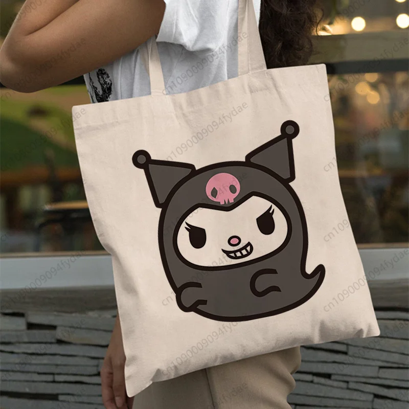 Сумка-шоппер Sanrio Kuromi Cool Icon Harajuku Art, холщовая сумка-тоут с принтом, мультяшная сумка через плечо, женская сумка на заказ
Сумка-шоппер Sanrio Kuromi Cool Icon Harajuku Art, холщовая сумка-тоут с принтом, мультяшная сумка через плечо, женская сумка на заказ
