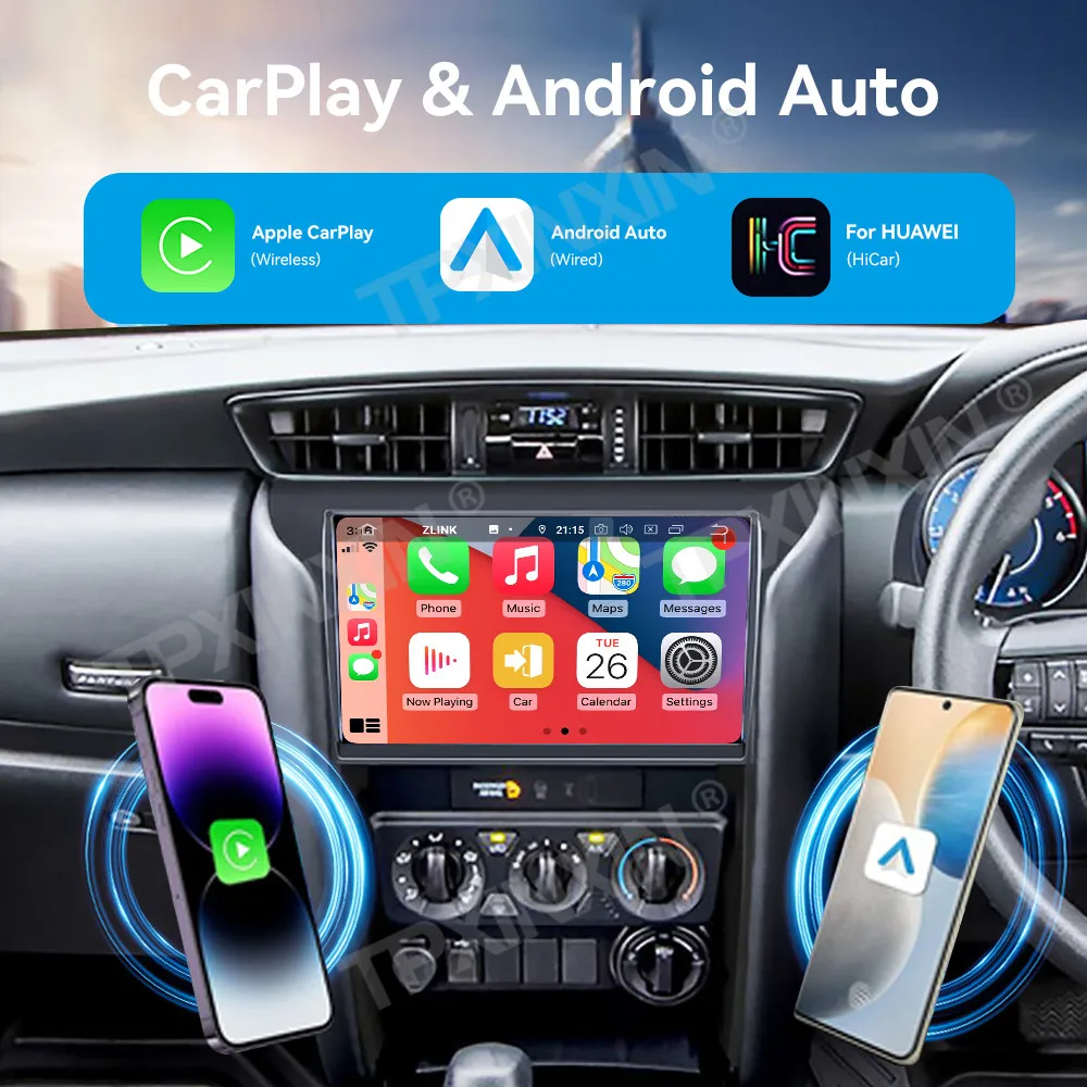 Android Auto Carplay GPS Navigation 11.6" Screen RHD For Toyota Fortuner 2016-2022 Car Radio Stereo Multimedia Player Headunit
Android Auto Carplay GPS Navigation 11.6" Screen RHD For Toyota Fortuner 2016-2022 Car Radio Stereo Multimedia Player Headunit