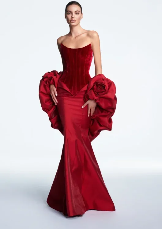 Luxury Birthday Dresses 2025 Summer Wedding Party Outfits Red Prom Dress for Women Elegant Gowns Fashion Celebrity Evening Wear
Luxury Birthday Dresses 2025 Summer Wedding Party Outfits Red Prom Dress for Women Elegant Gowns Fashion Celebrity Evening Wear