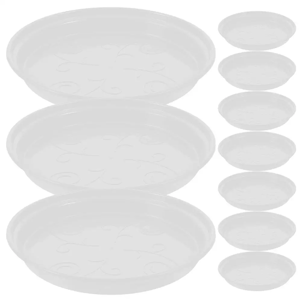 12 Pcs Flower Pot Dish Plant Drip Plate 180mm White Round Plant Saucer Tray Water Drip Plates Bonsai Accessories
12 Pcs Flower Pot Dish Plant Drip Plate 180mm White Round Plant Saucer Tray Water Drip Plates Bonsai Accessories
