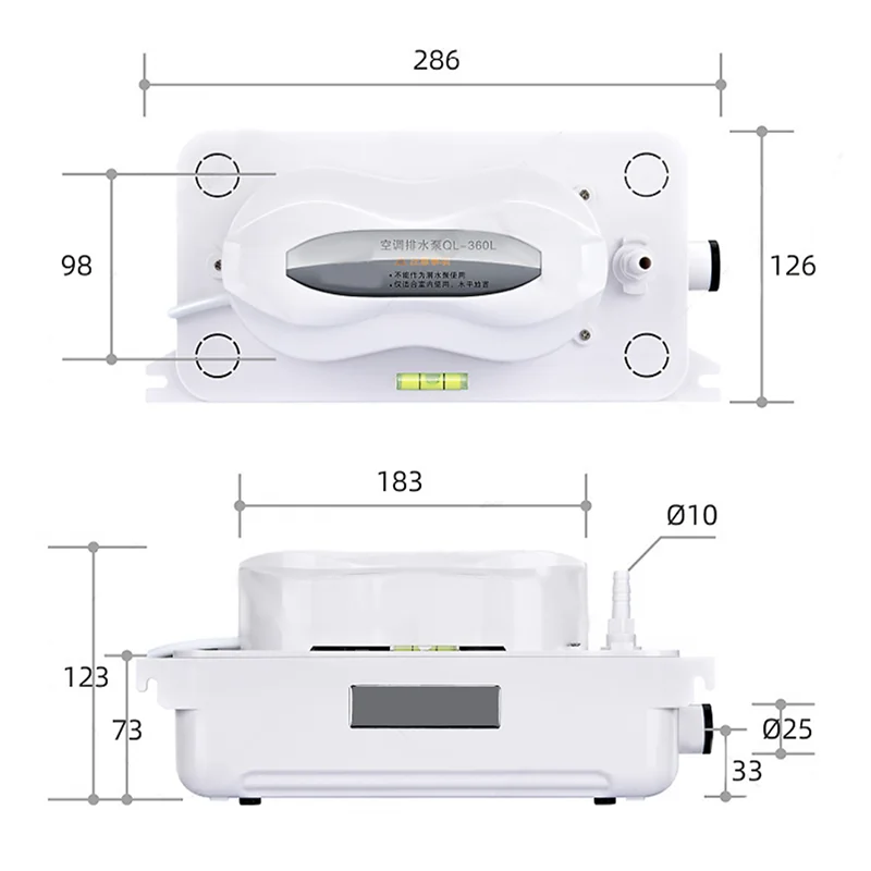 Central Air Conditioning External Water Pump QS360L Air Conditioning Drainage Pump Condensate Water Lift Pump Water Pump
Central Air Conditioning External Water Pump QS360L Air Conditioning Drainage Pump Condensate Water Lift Pump Water Pump