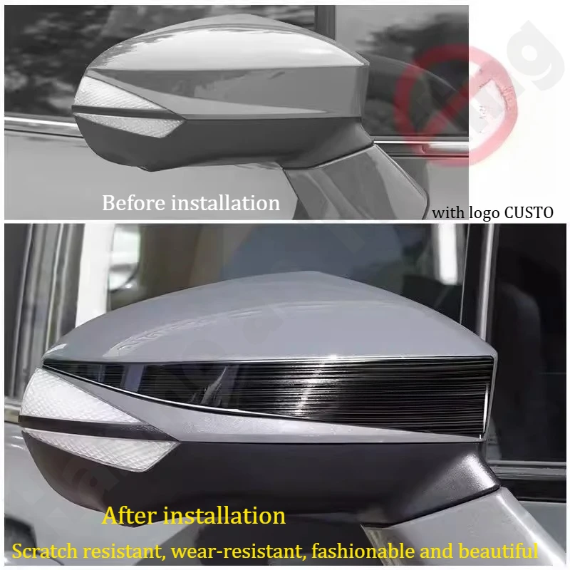 for Hyundai Custo 2021~2024 Rearview mirror scratch-resistant strips/ front and rear corner guards/ exterior trim accessories
for Hyundai Custo 2021~2024 Rearview mirror scratch-resistant strips/ front and rear corner guards/ exterior trim accessories