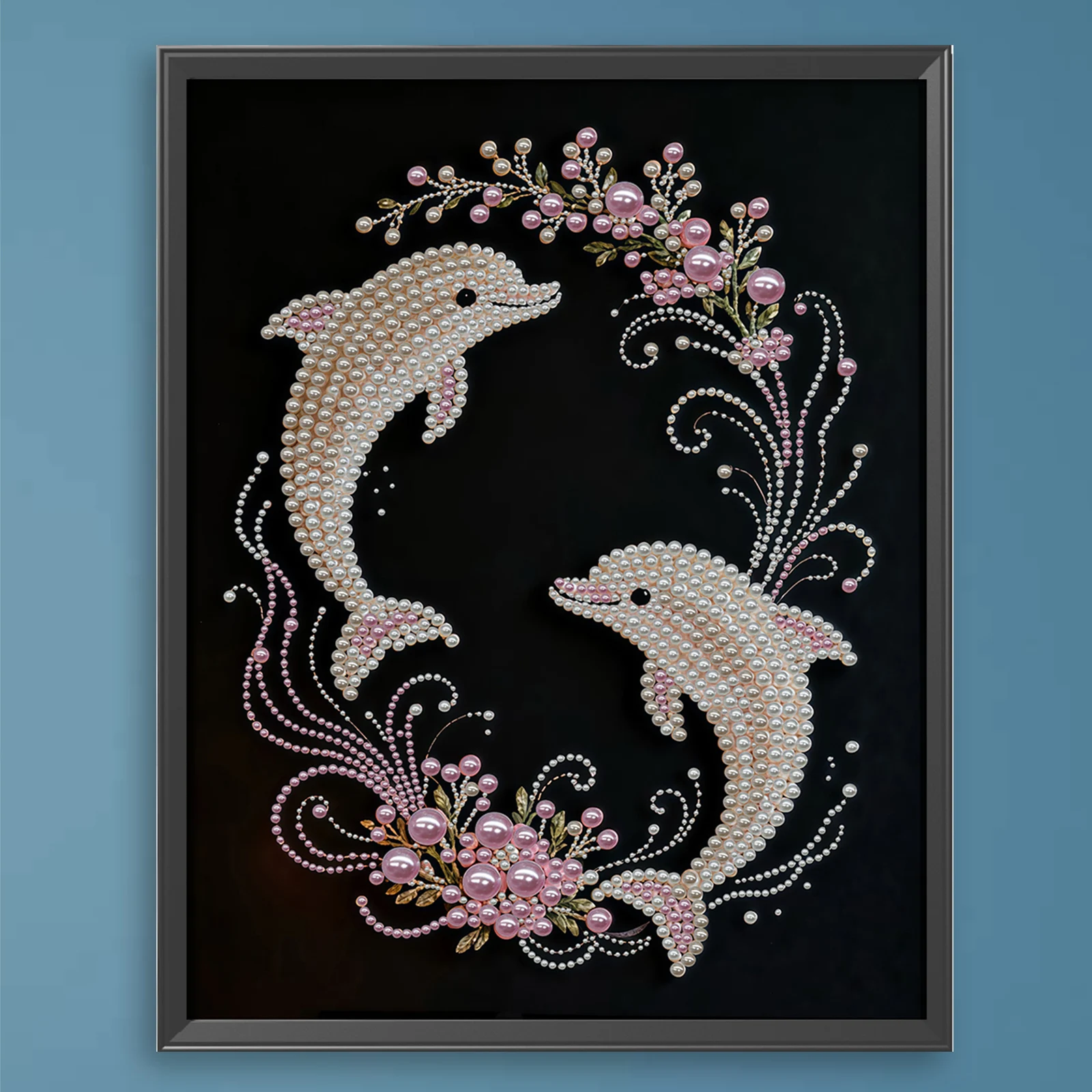 Dolphin DIY Pearl Painting Art Kits Without Frame 30x40cm for Home Wall Decor
Dolphin DIY Pearl Painting Art Kits Without Frame 30x40cm for Home Wall Decor