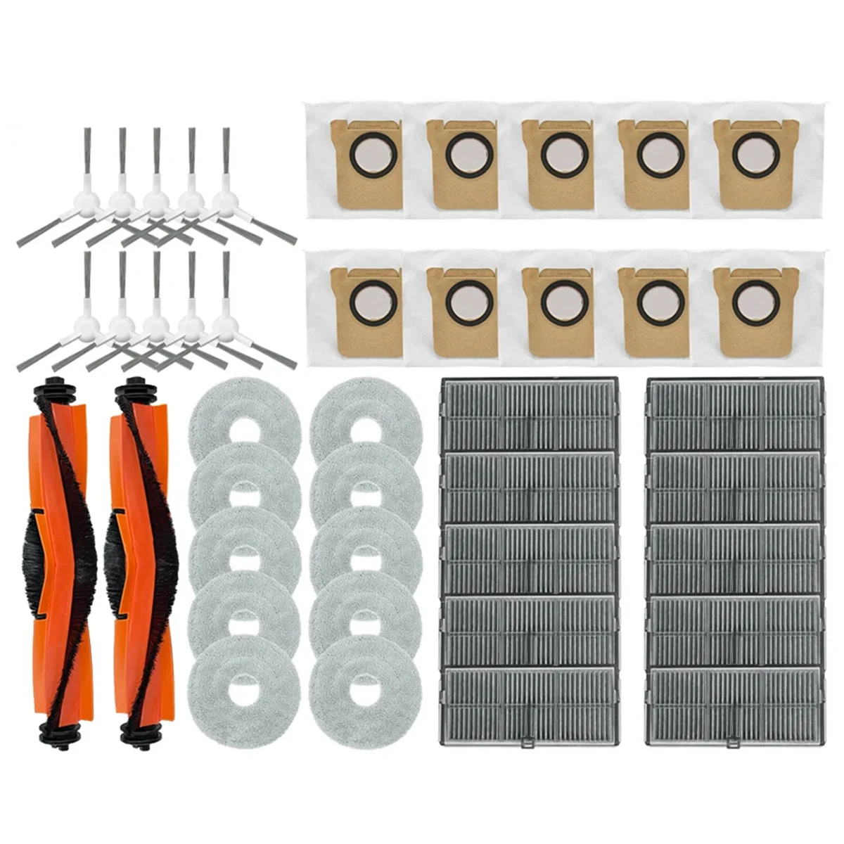 A58E-For Xiaomi Mijia M30S Consumables D103CN Replacement Accessories Main Side Brush Hepa Filter Mop Dust Bags
A58E-For Xiaomi Mijia M30S Consumables D103CN Replacement Accessories Main Side Brush Hepa Filter Mop Dust Bags