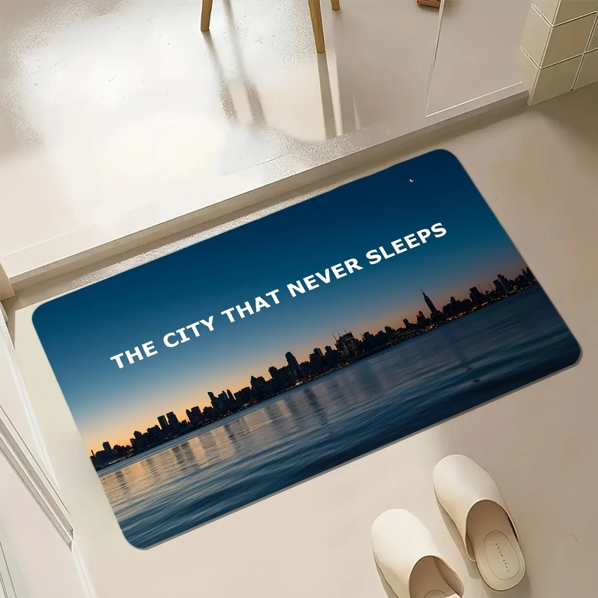1PC Sleepless City Skyline Kitchen Rug Non-Slip Door Mat Pop design Bathroom Rug Bath Mat Carpet for Home Sink Laundry Decor
1PC Sleepless City Skyline Kitchen Rug Non-Slip Door Mat Pop design Bathroom Rug Bath Mat Carpet for Home Sink Laundry Decor