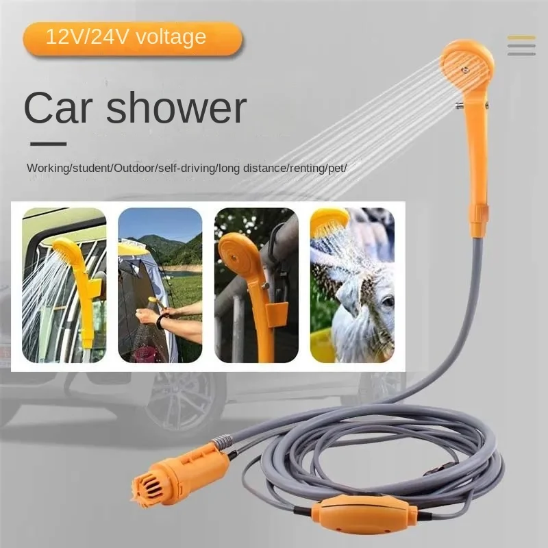Cleaning Tool Portable Car Shower DC 12/24V Car Washer Outdoor Camping Shower with Cigarette Lighter Car Washing Accessories
Cleaning Tool Portable Car Shower DC 12/24V Car Washer Outdoor Camping Shower with Cigarette Lighter Car Washing Accessories