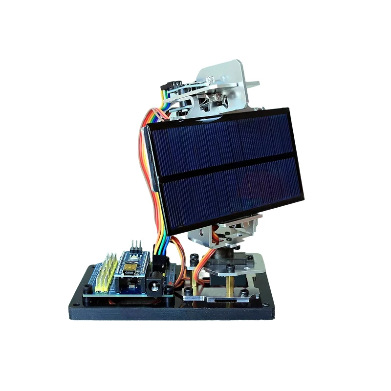 1Set Automation Solar Tracking Device Programming Robot DIY Making Learning Develop Educational Light Track Radar for Arduino
1Set Automation Solar Tracking Device Programming Robot DIY Making Learning Develop Educational Light Track Radar for Arduino