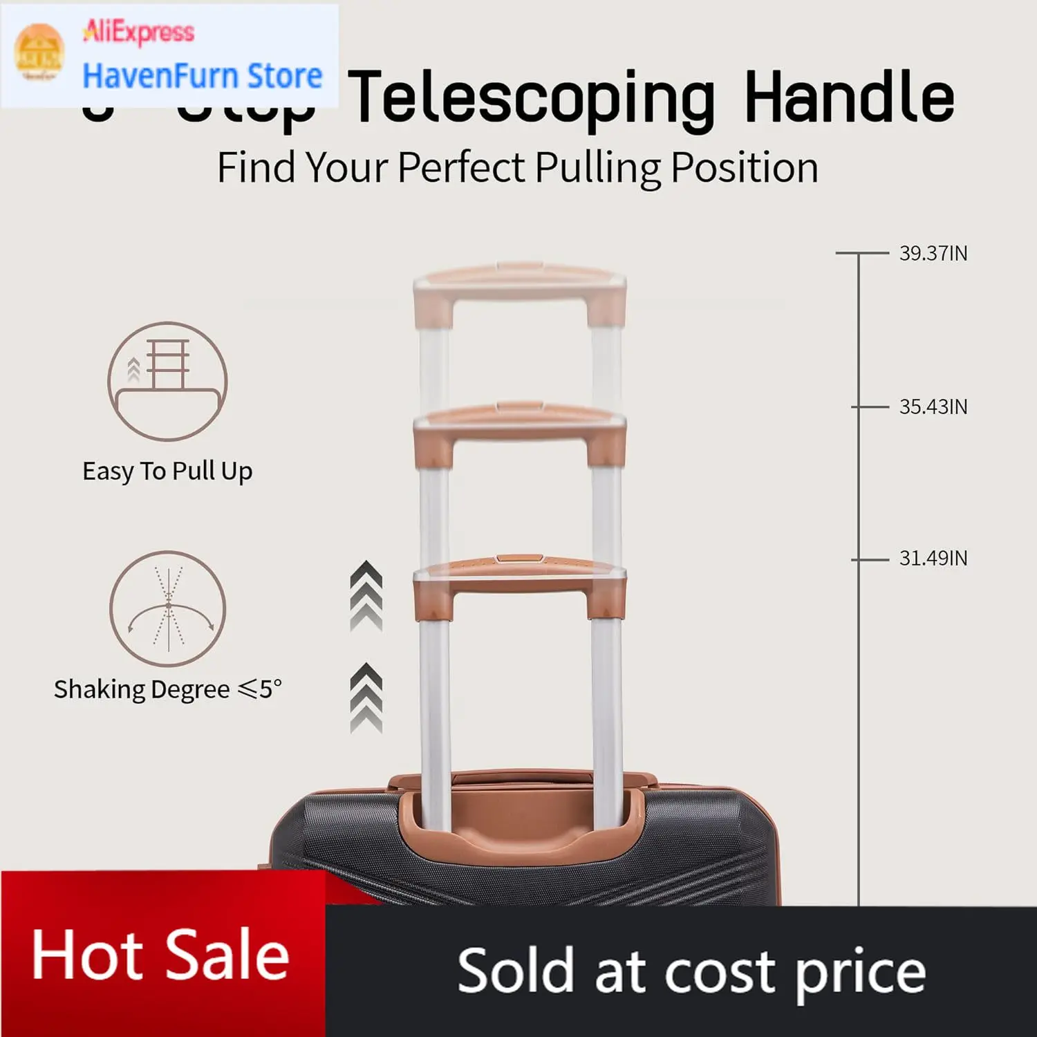 Activity priceExpandable Five Piece Luggage Set Hard Shell Suitcase Set With Spinner Wheels 22x14x9 Airline Approved Carry On Li
Activity priceExpandable Five Piece Luggage Set Hard Shell Suitcase Set With Spinner Wheels 22x14x9 Airline Approved Carry On Li