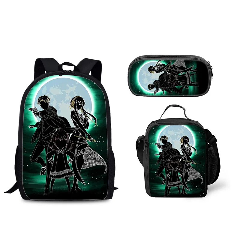 Hip Hop Popular Funny SPY×FAMILY 3D Print 3pcs/Set pupil School Bags Laptop Daypack Backpack Lunch bag Pencil Case
Hip Hop Popular Funny SPY×FAMILY 3D Print 3pcs/Set pupil School Bags Laptop Daypack Backpack Lunch bag Pencil Case
