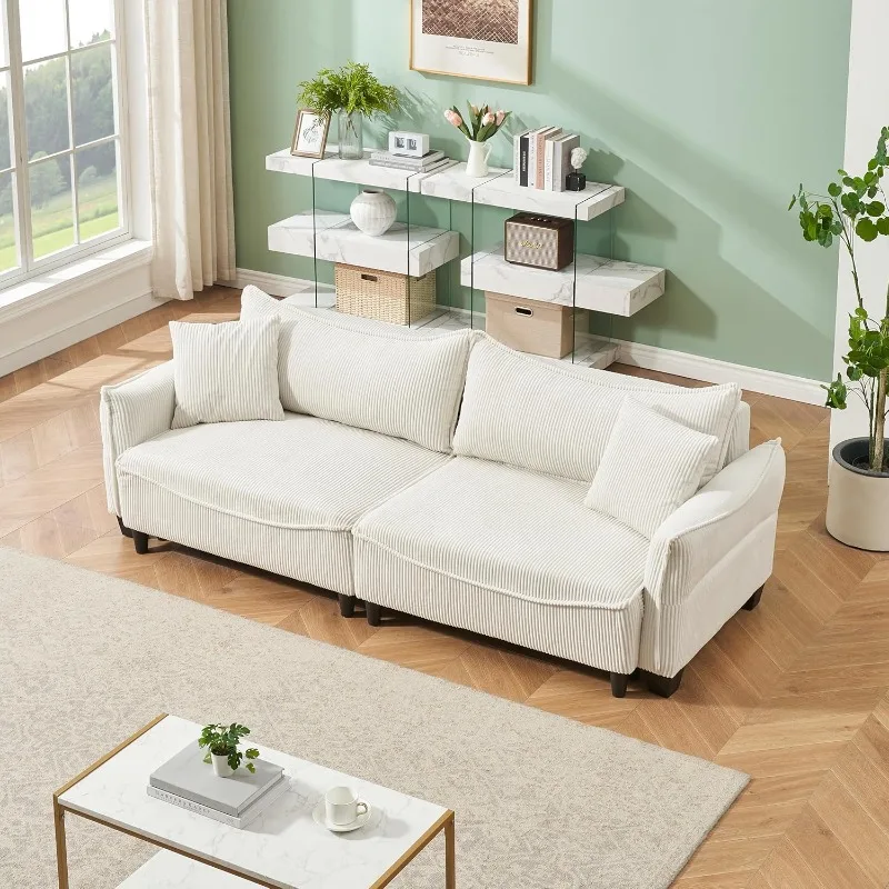 Sleeper Sofa Bed, 3 in 1 Sofa Bed Pull Out Couch Bed with Adjustable Backrest, Convertible Sofa Bed for Living Ro
Sleeper Sofa Bed, 3 in 1 Sofa Bed Pull Out Couch Bed with Adjustable Backrest, Convertible Sofa Bed for Living Ro