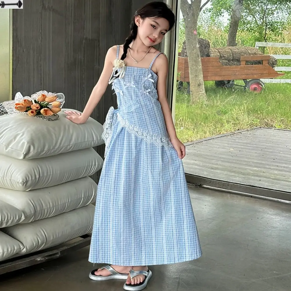 Модное свободное платье-сарафан для девочек в клетку, для вечеринок, летнее, для подростков, для пляжного отдыха, милое детское платье на бретельках для праздников
Модное свободное платье-сарафан для девочек в клетку, для вечеринок, летнее, для подростков, для пляжного отдыха, милое детское платье на бретельках для праздников