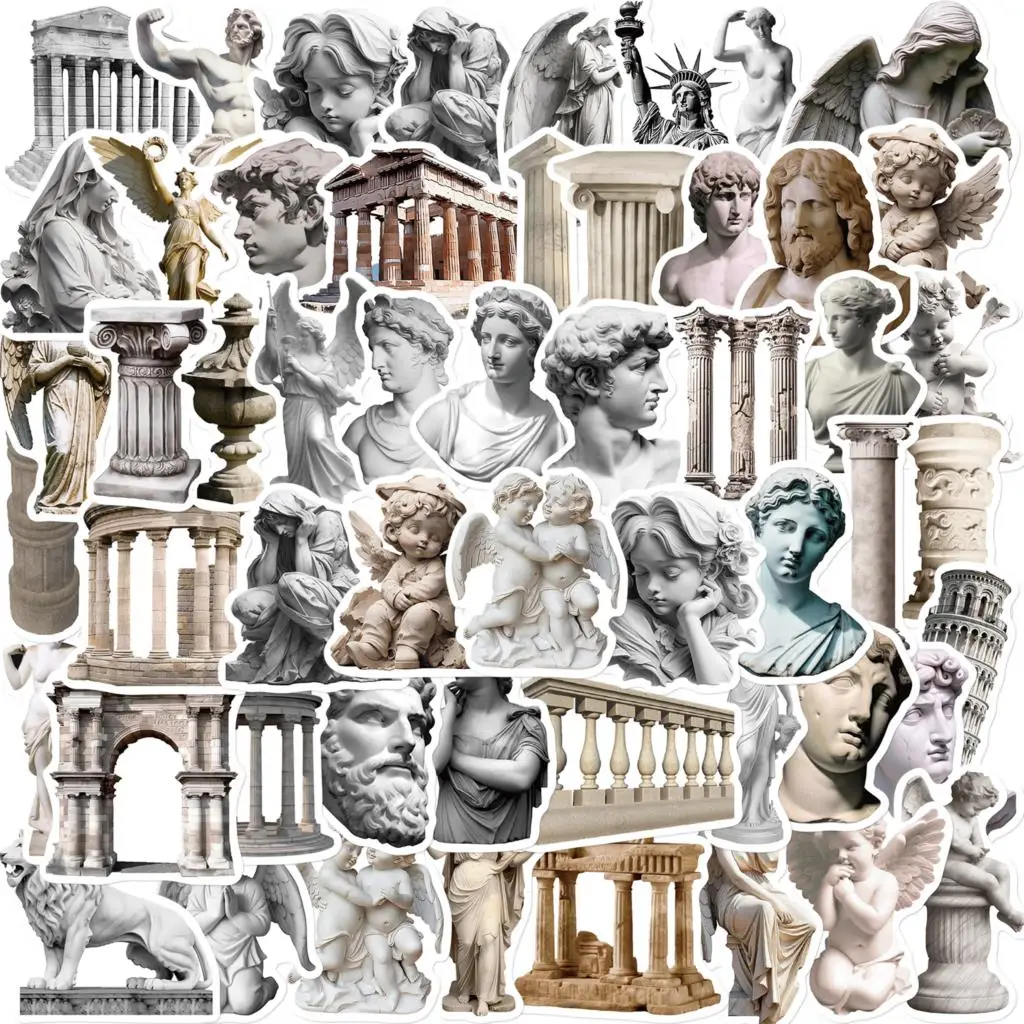 50PCS Retro Art Statues Sticker DIY Skateboard Graffiti Notebook Computer Water Cup Decoration Waterproof Sticker Wholesale
50PCS Retro Art Statues Sticker DIY Skateboard Graffiti Notebook Computer Water Cup Decoration Waterproof Sticker Wholesale