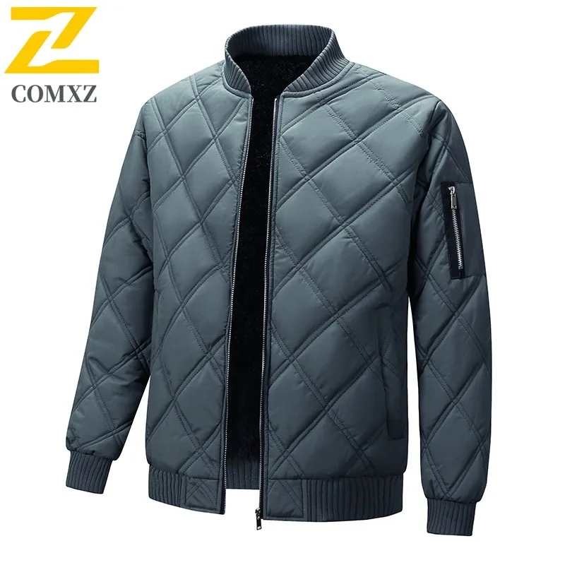 COMXZ Parker Coat Thick Stand Collar Warm Windproof Skiing Cotton Padded Jacket Snowy High Quality Winter Jacket Men's Clothing
COMXZ Parker Coat Thick Stand Collar Warm Windproof Skiing Cotton Padded Jacket Snowy High Quality Winter Jacket Men's Clothing