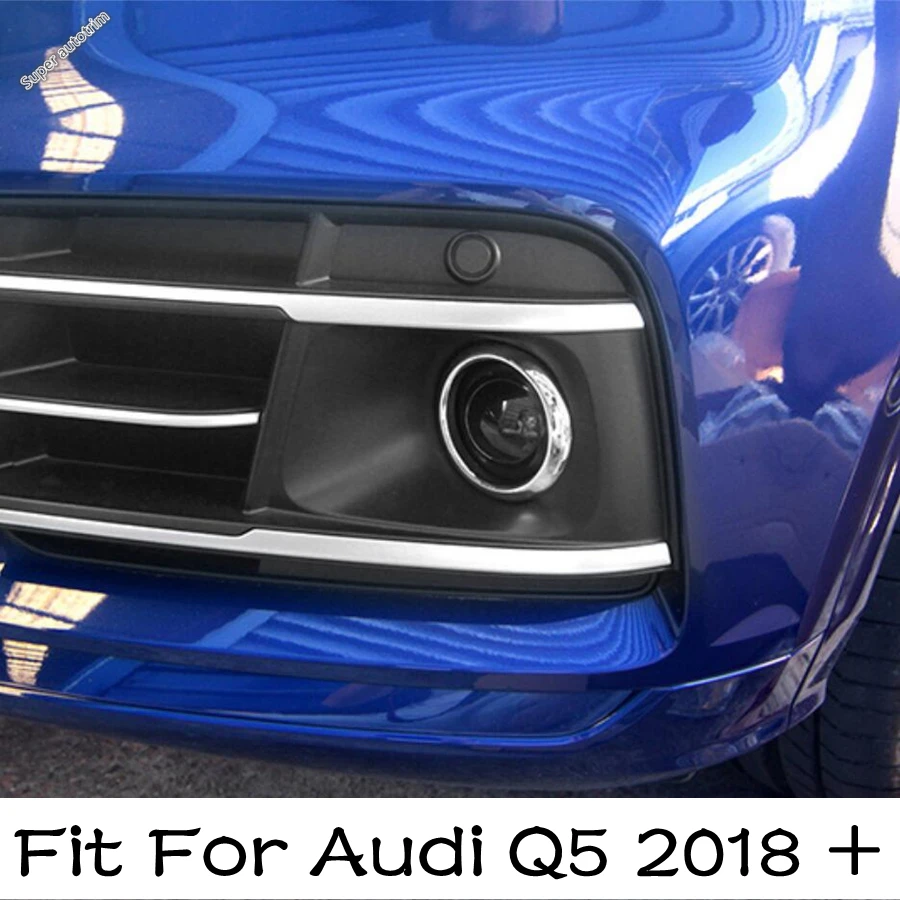 Front Bumper Fog Light Lamp Circle Ring Decor Cover Trim For Audi Q5 2018 - 2023 ABS Chrome / Carbon Fiber Exterior Accessories
Front Bumper Fog Light Lamp Circle Ring Decor Cover Trim For Audi Q5 2018 - 2023 ABS Chrome / Carbon Fiber Exterior Accessories