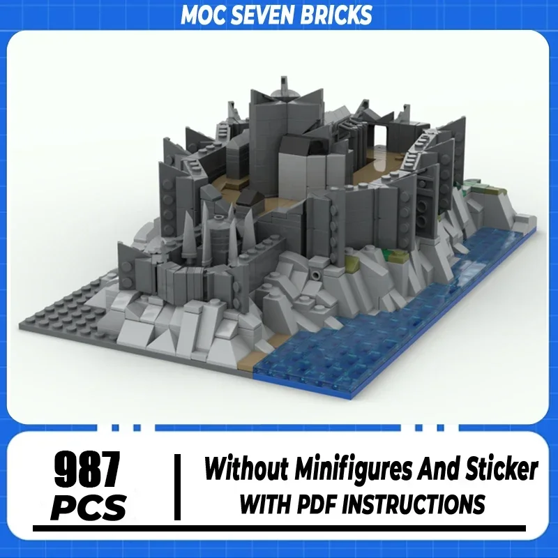 Moc Building Block Dragonstone Castle Model Technology Brick DIY Assembly Castle Series Toy For Birthday Gift
Moc Building Block Dragonstone Castle Model Technology Brick DIY Assembly Castle Series Toy For Birthday Gift