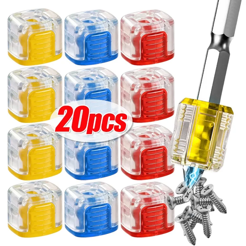 Магнитное кольцо для электрической отвертки, универсальный держатель для бит с сильным магнитом, инструмент для размагничивания бит.
Магнитное кольцо для электрической отвертки, универсальный держатель для бит с сильным магнитом, инструмент для размагничивания бит.
