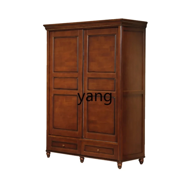 CX American all-solid wood wardrobe bedroom home sliding door large-capacity storage cabinet combination
CX American all-solid wood wardrobe bedroom home sliding door large-capacity storage cabinet combination