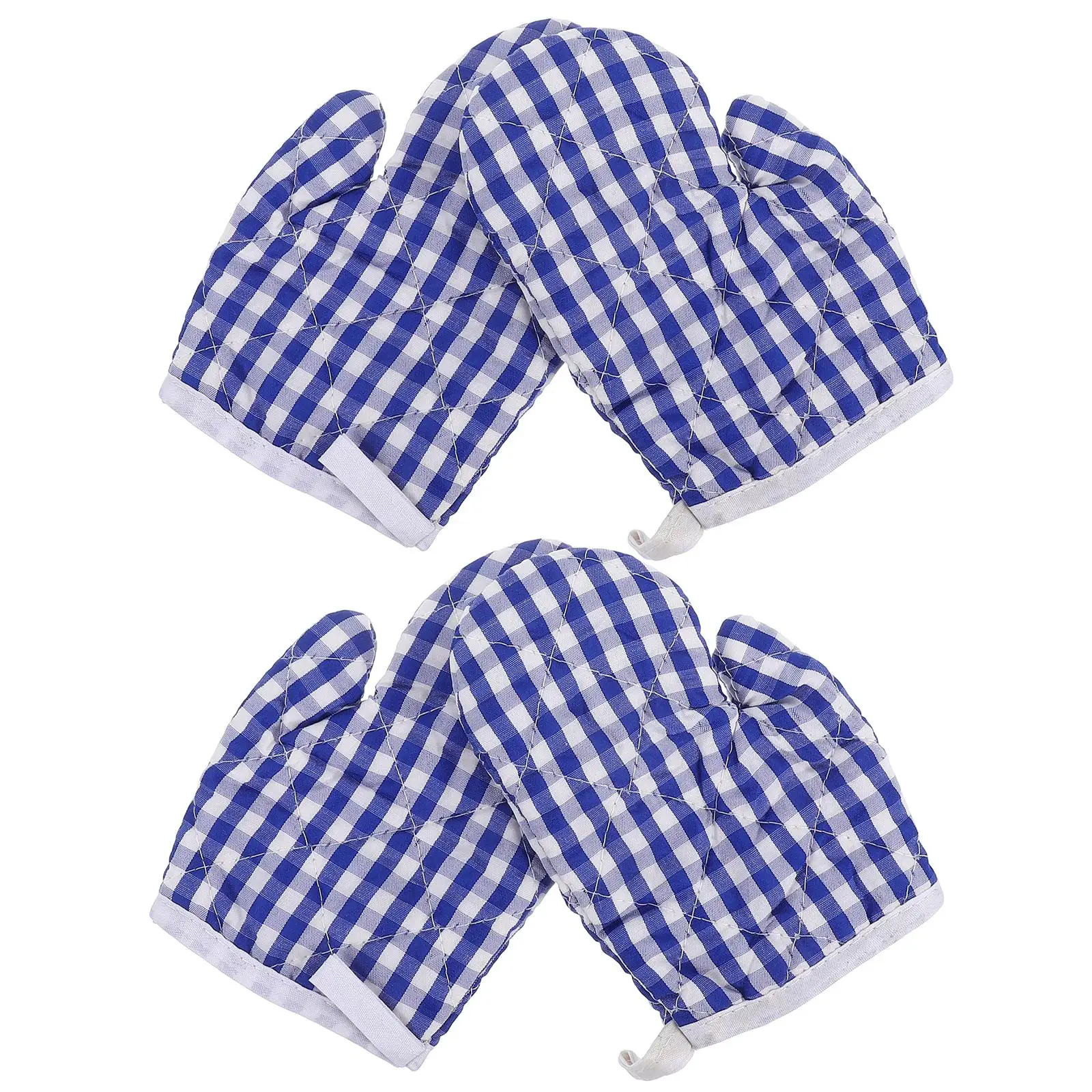 4 Pcs Kids Oven Mitts Plaid Heat Resistant Gloves for Baking Cooking Kitchen Safe Protective
4 Pcs Kids Oven Mitts Plaid Heat Resistant Gloves for Baking Cooking Kitchen Safe Protective