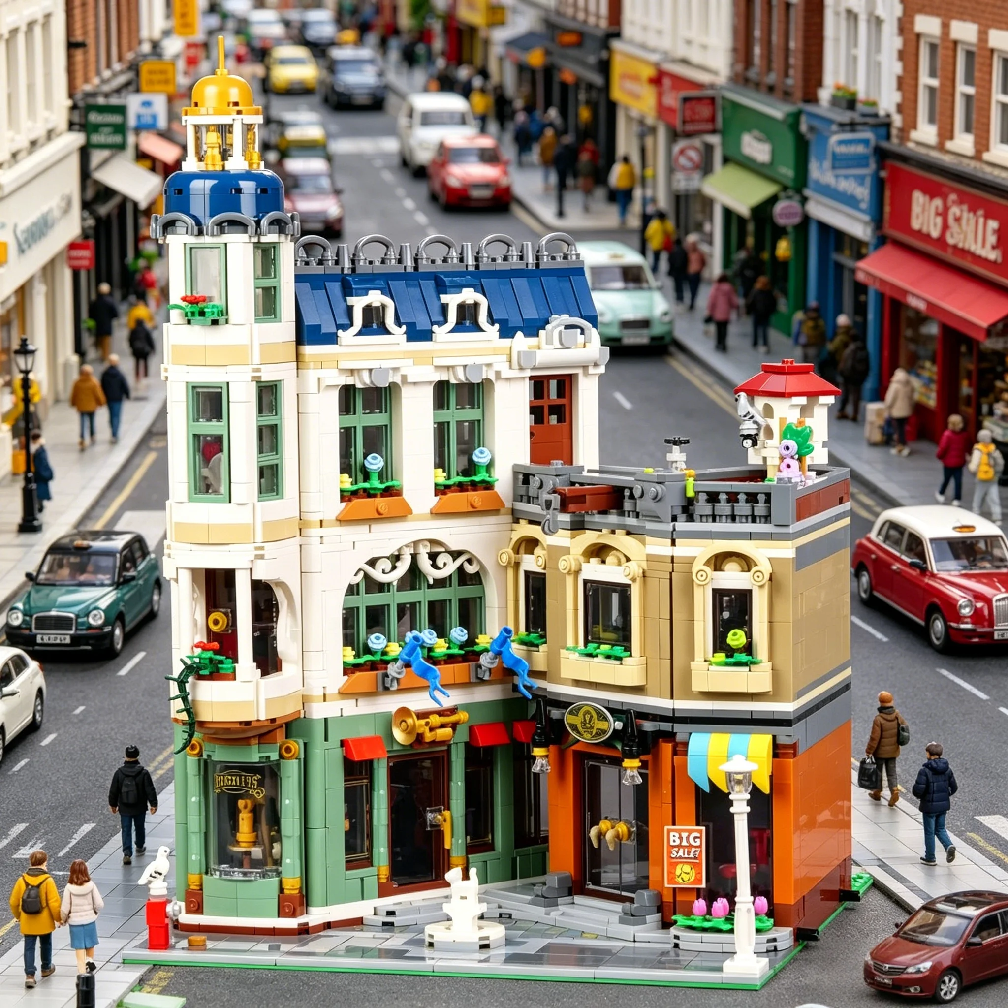 2026 new educational Modular building European shopping district urban building brick mold creative toy bar mitzvah
2026 new educational Modular building European shopping district urban building brick mold creative toy bar mitzvah