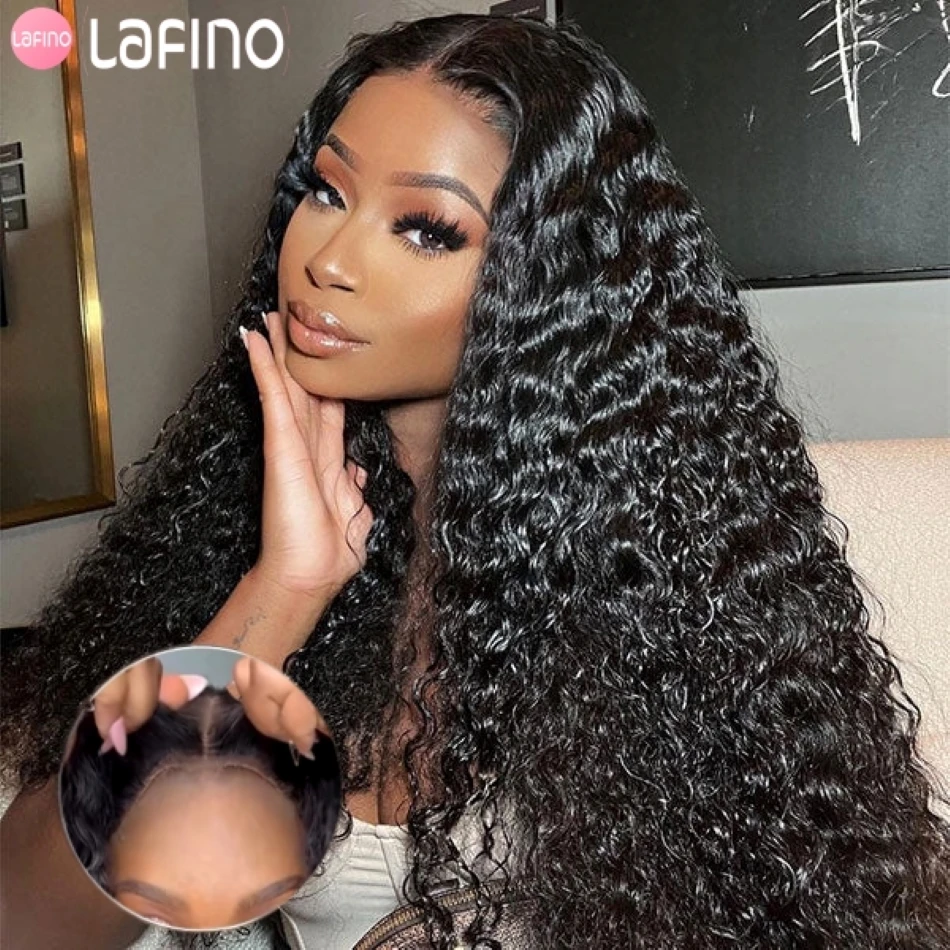 Deep Wave Wigs Human Hair Curly Guleless Wigs Ready to Wear 5x5 Lace Frontal Human Hair Wigs Pre Plucked for Women Loose Wave
Deep Wave Wigs Human Hair Curly Guleless Wigs Ready to Wear 5x5 Lace Frontal Human Hair Wigs Pre Plucked for Women Loose Wave