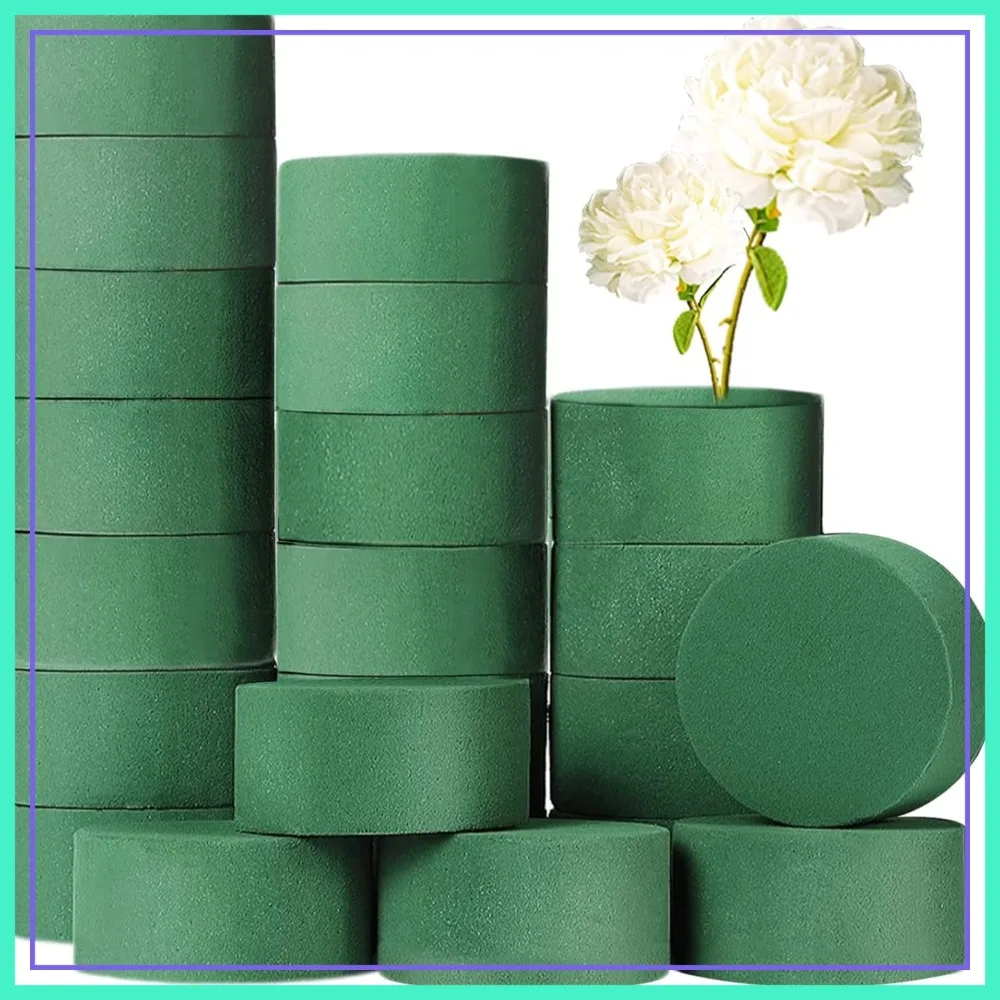 20 PCS Green Floral Foam Blocks for Wedding Aisle Flowers, Party Decoration
20 PCS Green Floral Foam Blocks for Wedding Aisle Flowers, Party Decoration