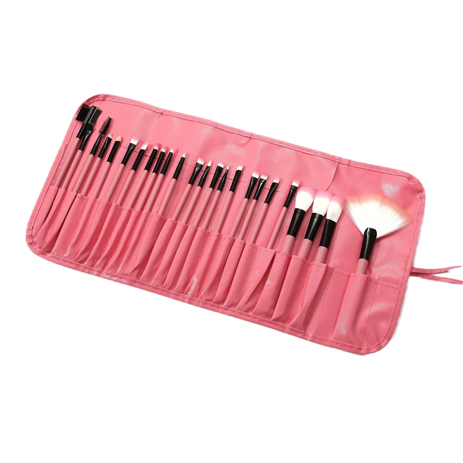 24 шт., набор кистей для макияжа из натуральной шерсти животных - Essential Portable Blush Eyeshadow Foundation, набор косметических инструментов с сумкой
24 шт., набор кистей для макияжа из натуральной шерсти животных - Essential Portable Blush Eyeshadow Foundation, набор косметических инструментов с сумкой