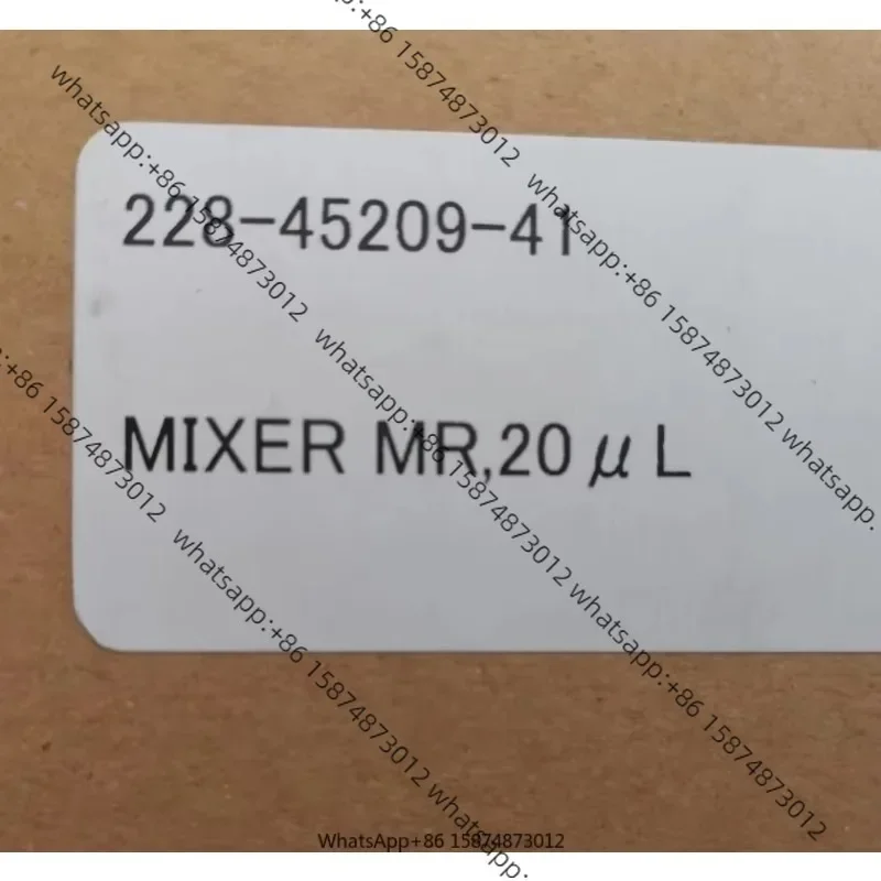 For Shim adzu 228-45209-41 Liquid Phase Micro 20uL Microliter Mixer 1 Piece 
For Shim adzu 228-45209-41 Liquid Phase Micro 20uL Microliter Mixer 1 Piece