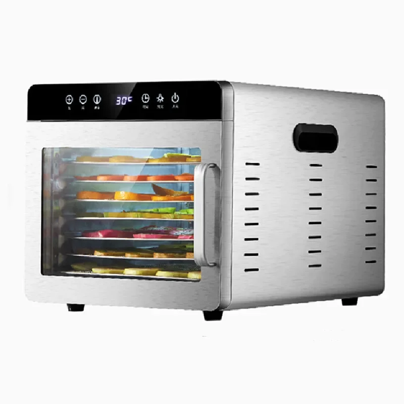 8 Layer Food dehydrator Food Dry Dryer Machine 304 Stainless Steel Air Fryer Commercial Household Pet Snacks Silver Drying
8 Layer Food dehydrator Food Dry Dryer Machine 304 Stainless Steel Air Fryer Commercial Household Pet Snacks Silver Drying