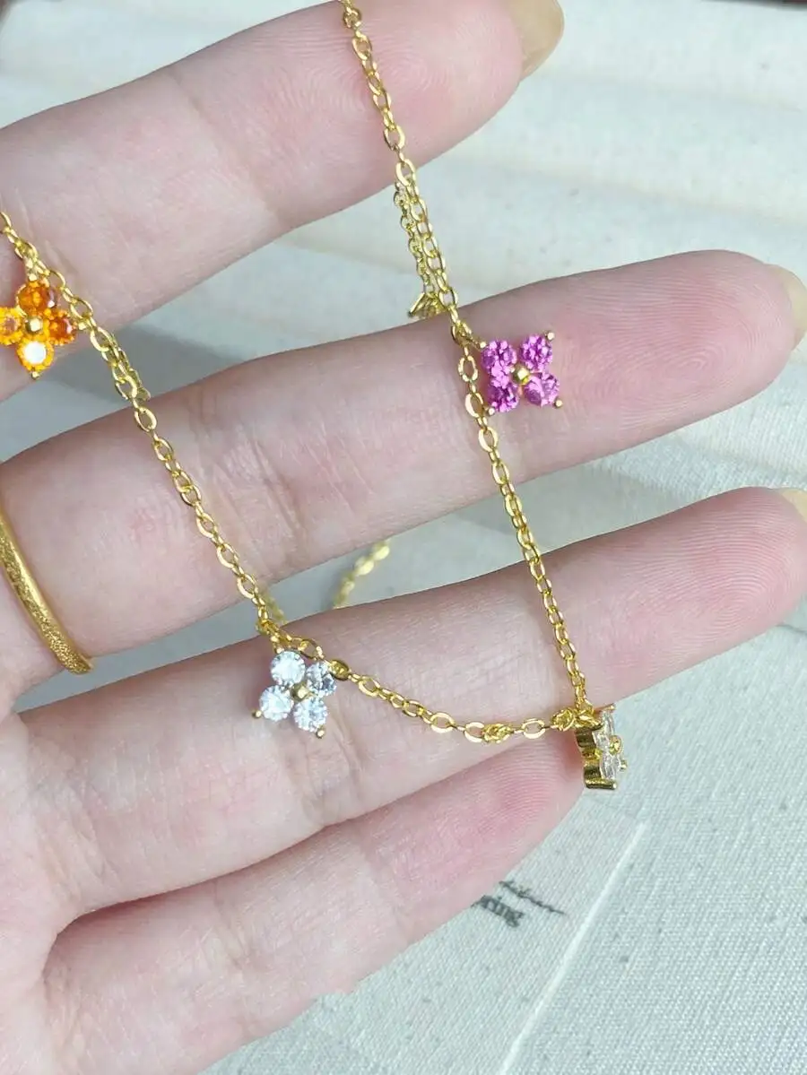 Elegant Zirconia Tassel Necklace S925 Sterling Silver Women Daily Party Ceremony Gift
Elegant Zirconia Tassel Necklace S925 Sterling Silver Women Daily Party Ceremony Gift